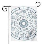 Zodiac Astrology Signs Print House Flag