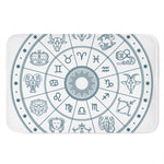Zodiac Astrology Signs Print Indoor Door Mat