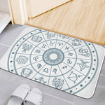Zodiac Astrology Signs Print Indoor Door Mat