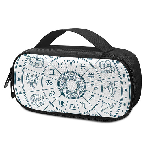 Zodiac Astrology Signs Print Insulin Cooler Travel Case