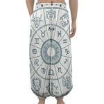 Zodiac Astrology Signs Print Lantern Pants