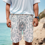 Zodiac Astrology Signs Print Men's Cargo Shorts