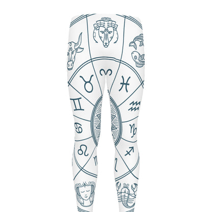 Zodiac Astrology Signs Print Men's leggings
