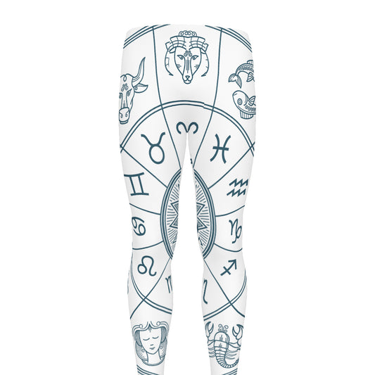 Zodiac Astrology Signs Print Men's leggings