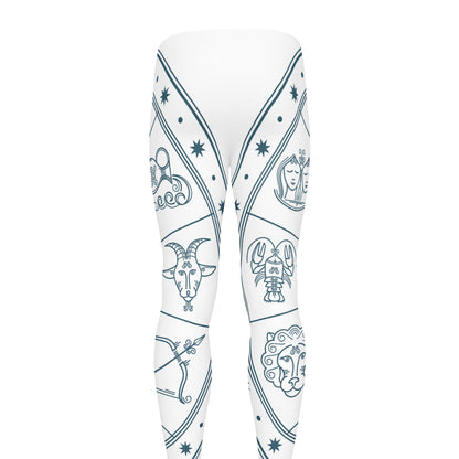 Zodiac Astrology Signs Print Men's leggings