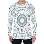 Zodiac Astrology Signs Print Men's Long Sleeve T-Shirt