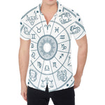 Zodiac Astrology Signs Print Men's Shirt