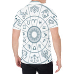 Zodiac Astrology Signs Print Men's Shirt