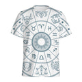 Zodiac Astrology Signs Print Men's Athletic T-Shirt
