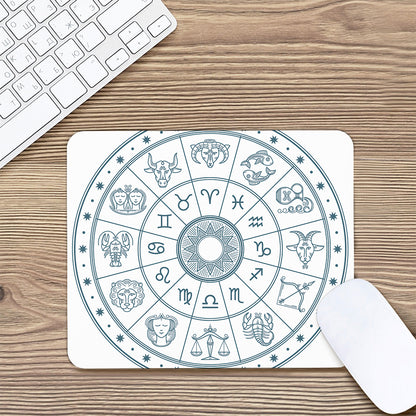 Zodiac Astrology Signs Print Mouse Pad