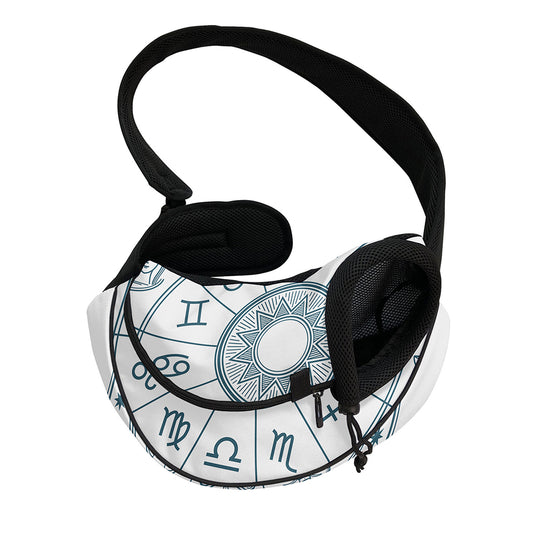 Zodiac Astrology Signs Print Pet Sling Carrier