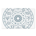 Zodiac Astrology Signs Print Polyester Doormat