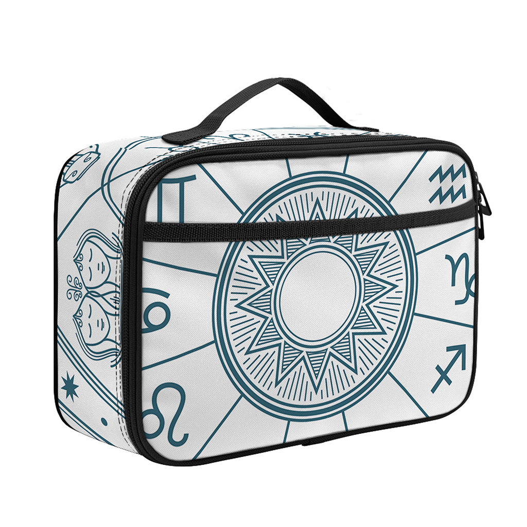 Zodiac Astrology Signs Print Portable Lunch Bag