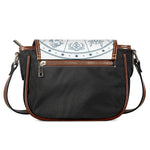 Zodiac Astrology Signs Print Saddle Bag