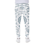 Zodiac Astrology Signs Print Scuba Joggers