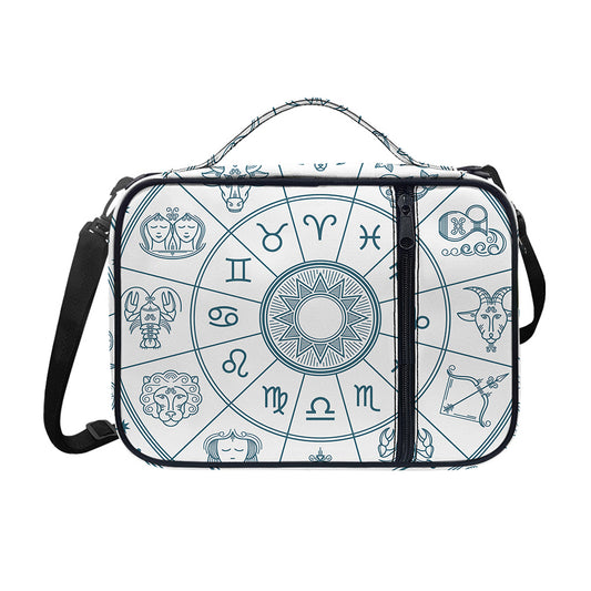 Zodiac Astrology Signs Print Shoulder Strap Bible Bag