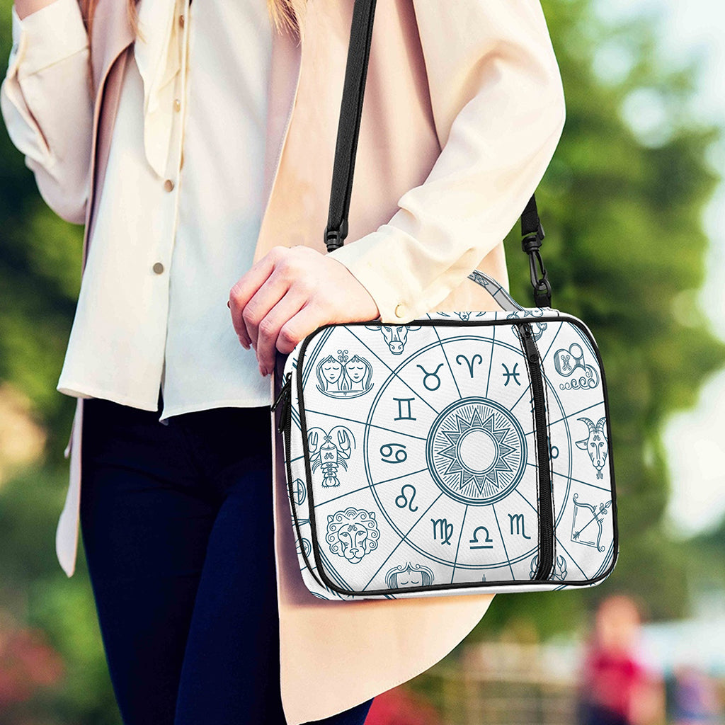 Zodiac Astrology Signs Print Shoulder Strap Bible Bag