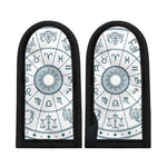 Zodiac Astrology Signs Print Skillet Handle Cover
