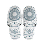 Zodiac Astrology Signs Print Slippers