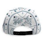 Zodiac Astrology Signs Print Snapback Cap