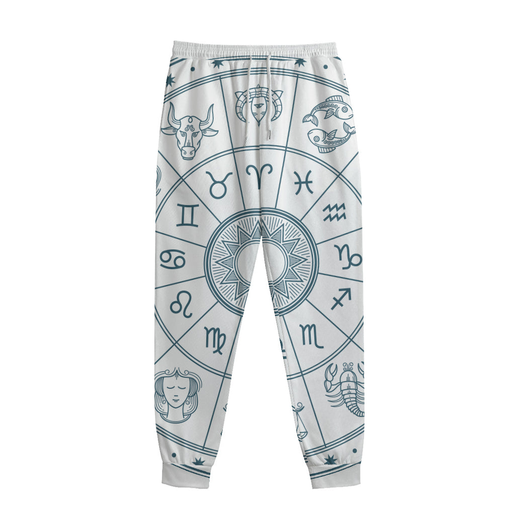 Zodiac Astrology Signs Print Sweatpants