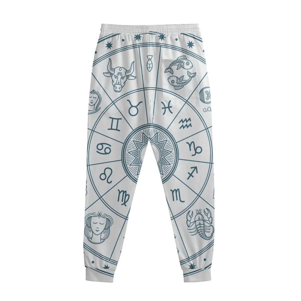 Zodiac Astrology Signs Print Sweatpants