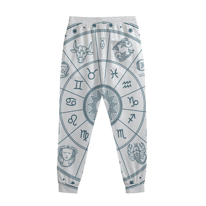 Zodiac Astrology Signs Print Sweatpants