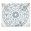 Zodiac Astrology Signs Print Tapestry