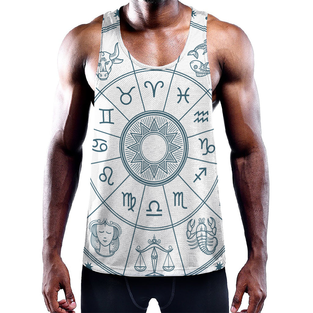 Zodiac Astrology Signs Print Training Tank Top