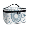 Zodiac Astrology Signs Print Travel Makeup Bag