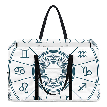 Zodiac Astrology Signs Print Utility Tote Bag