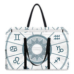 Zodiac Astrology Signs Print Utility Tote Bag