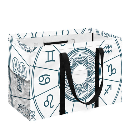 Zodiac Astrology Signs Print Utility Tote Bag