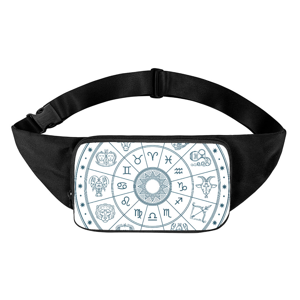 Zodiac Astrology Signs Print Waist Bag