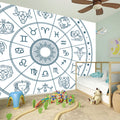 Zodiac Astrology Signs Print Wall Sticker