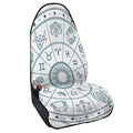 Zodiac Astrology Signs Print Waterproof Car Seat Cover