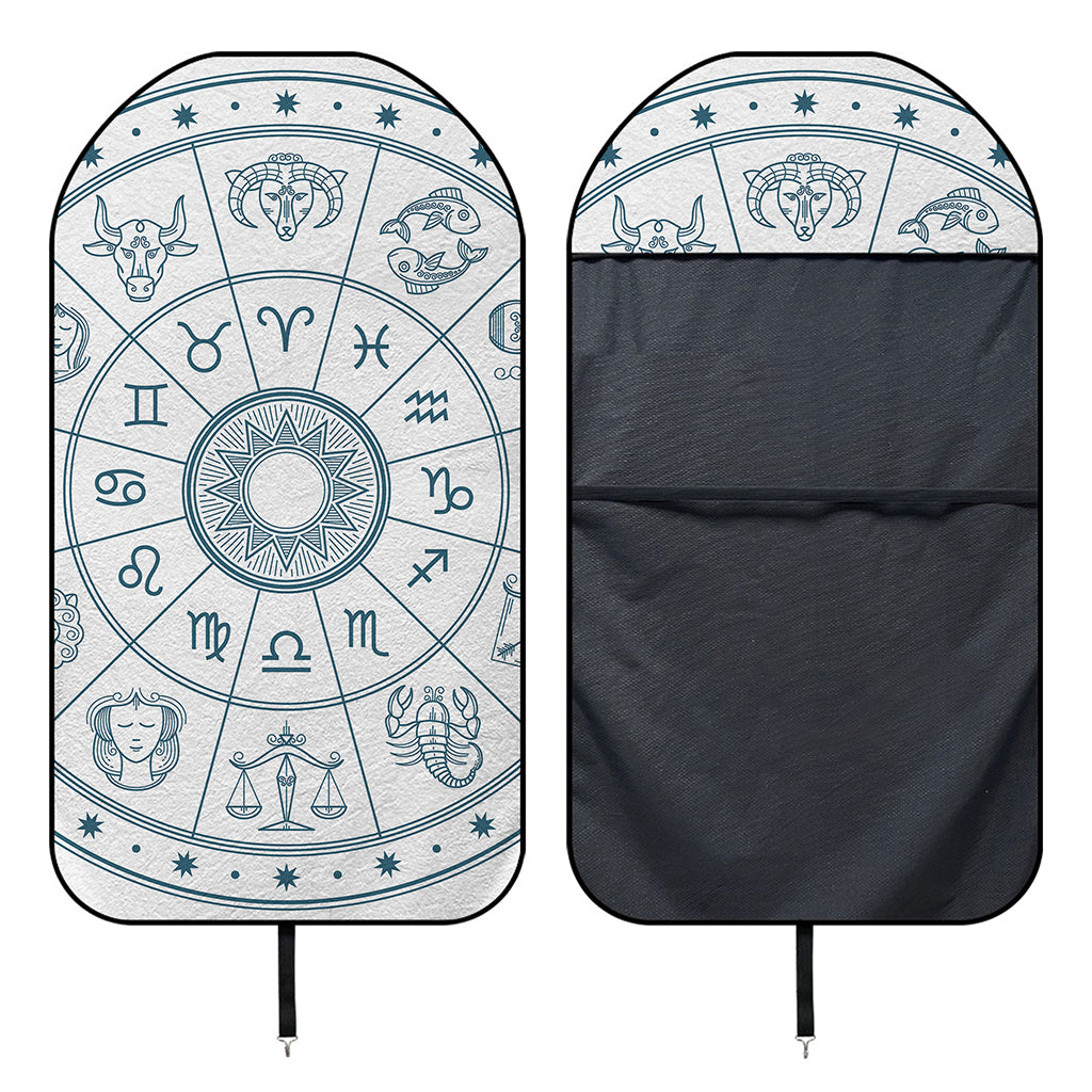 Zodiac Astrology Signs Print Waterproof Car Seat Cover