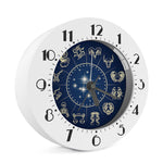 Zodiac Astrology Symbols Print Alarm Clock
