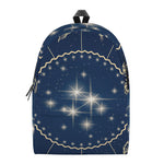 Zodiac Astrology Symbols Print Backpack
