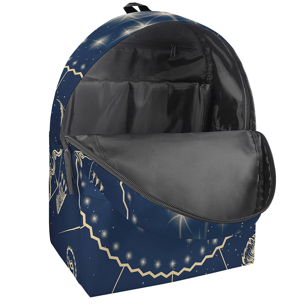 Zodiac Astrology Symbols Print Backpack