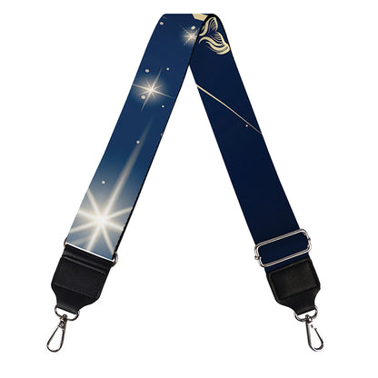 Zodiac Astrology Symbols Print Bag Strap