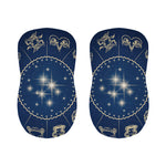 Zodiac Astrology Symbols Print Bar Stool Covers