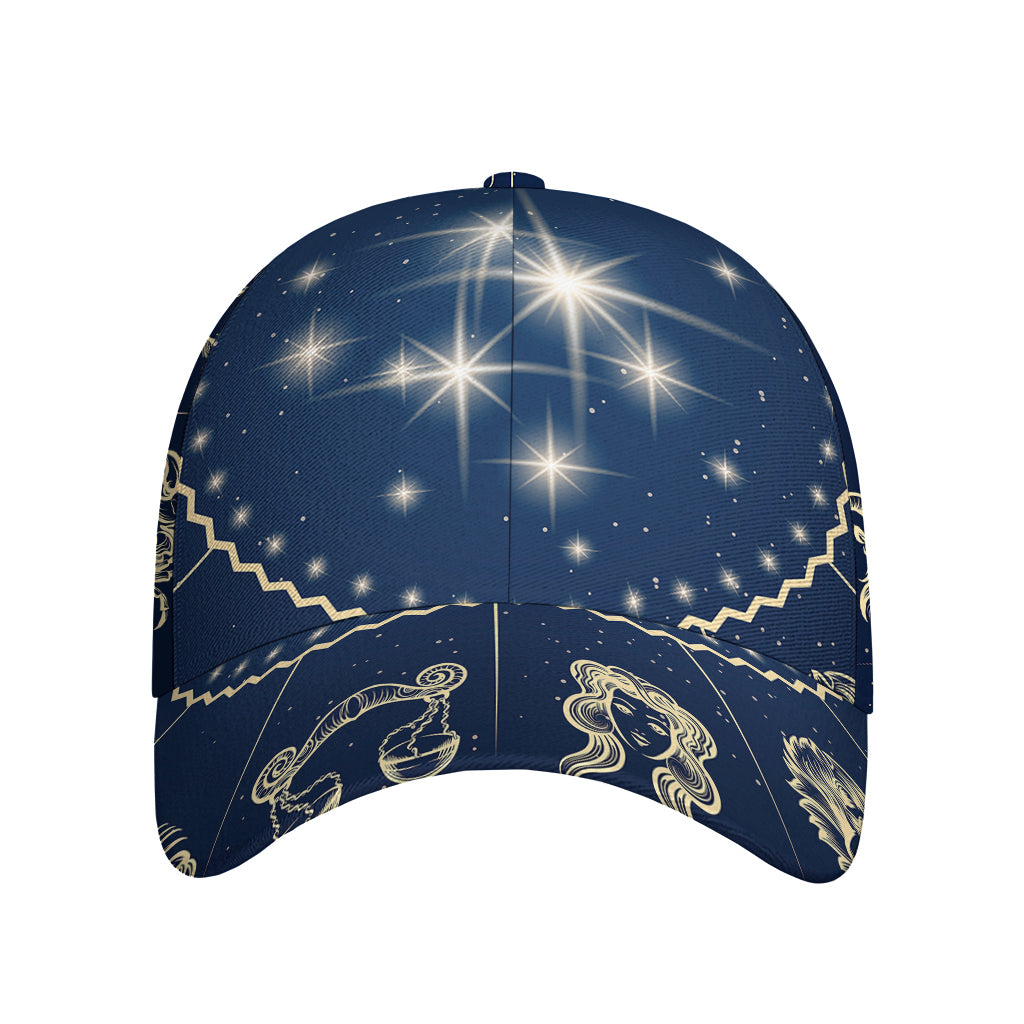 Zodiac Astrology Symbols Print Baseball Cap