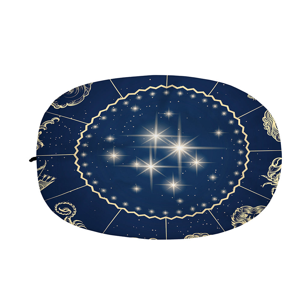 Zodiac Astrology Symbols Print Car Side Mirror Covers