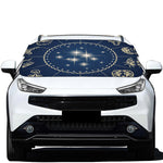 Zodiac Astrology Symbols Print Car Windshield Snow Cover