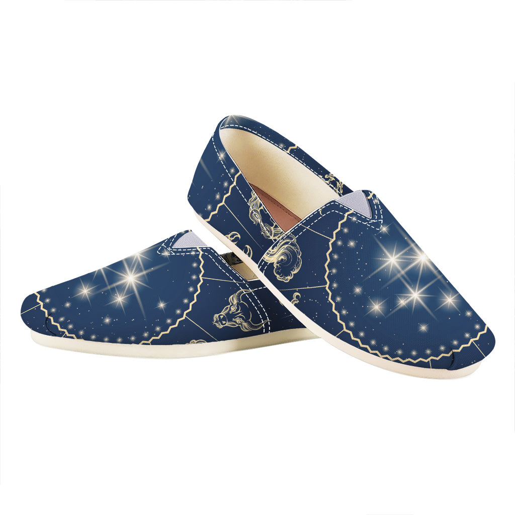 Zodiac Astrology Symbols Print Casual Shoes