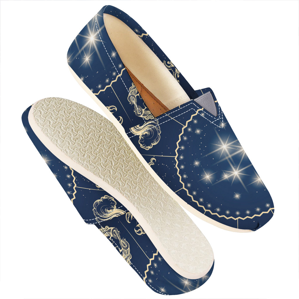 Zodiac Astrology Symbols Print Casual Shoes