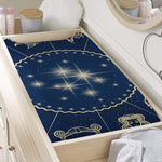 Zodiac Astrology Symbols Print Changing Pad Cover