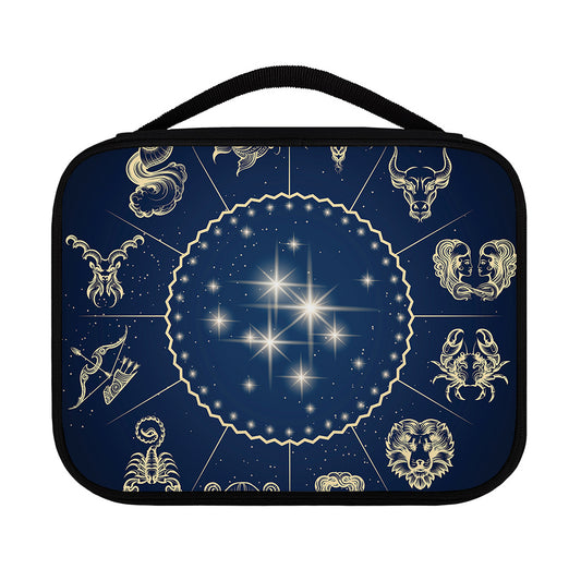 Zodiac Astrology Symbols Print Classic Bible Case