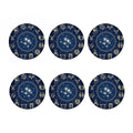 Zodiac Astrology Symbols Print Coaster Set